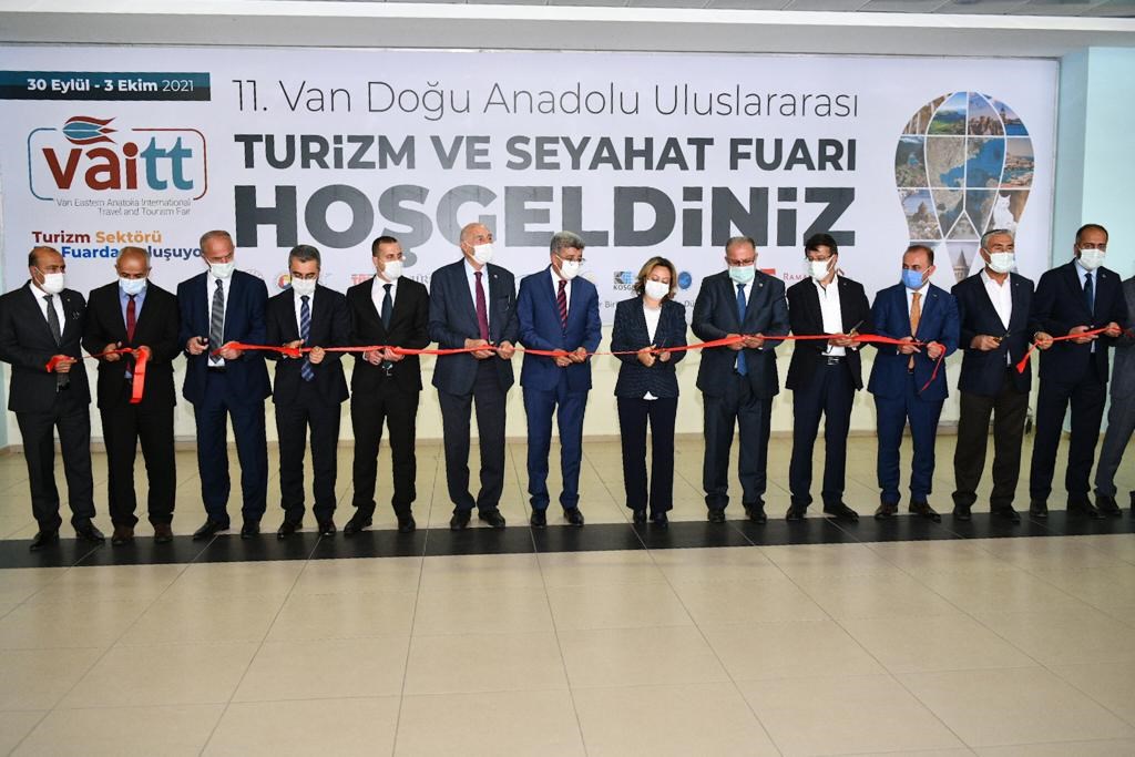 11. Van Doğu Anadolu Uluslararası Turizm ve Seyahat Fuarı Başladı